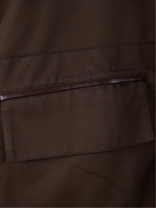 ドロー/DRAW ビックシルエット ステンカラーコート