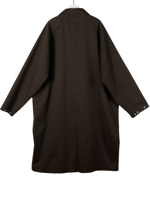 ドロー/DRAW ビックシルエット ステンカラーコート