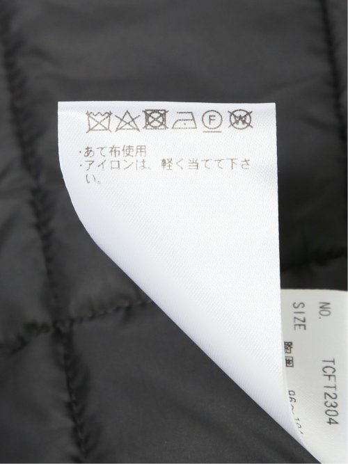 ライナー付 ウィングカラーコート へリンボン紺