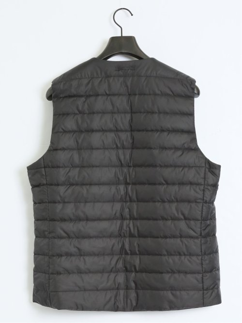 3WAY フーデッドコート へリンボン紺