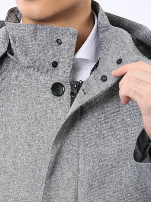 防風 フード脱着 ライナーベスト付き 3WAYコート