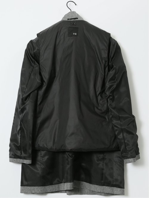 防風 フード脱着 ライナーベスト付き 3WAYコート