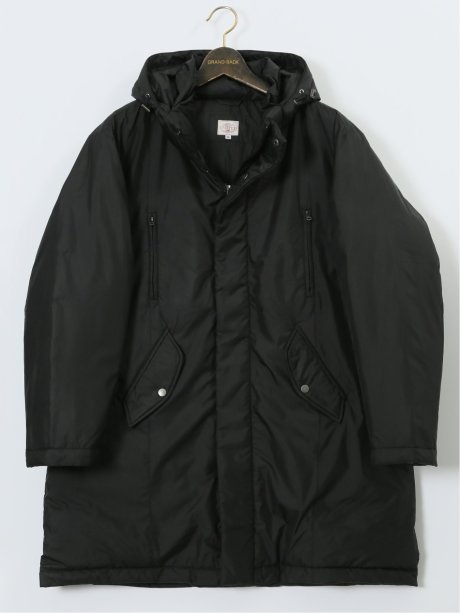 【大きいサイズ】ユナイテッド/UNITED 撥水加工 フード脱着 ダウンコート