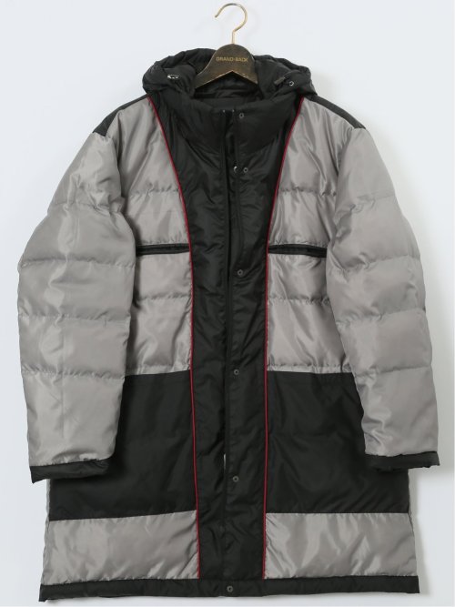 【大きいサイズ】ユナイテッド/UNITED 撥水加工 フード脱着 ダウンコート