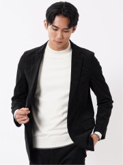 ジャケット メンズ ビジネス セットアップ可能 ストレッチ ウォッシャブル 2ボタン テーラード コーデュロイ
