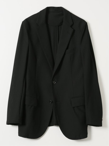 ストレッチ ウォッシャブル もちもち スリムフィット 2ボタン ジャケット