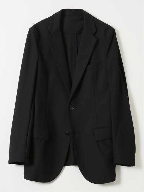 ストレッチ ウォッシャブル もちもち スリムフィット 2ボタン ジャケット