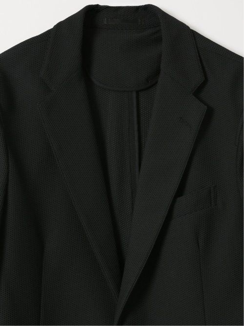 ストレッチ ウォッシャブル もちもち スリムフィット 2ボタン ジャケット