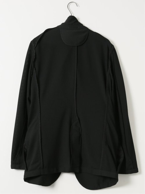 ストレッチ ウォッシャブル もちもち スリムフィット 2ボタン ジャケット