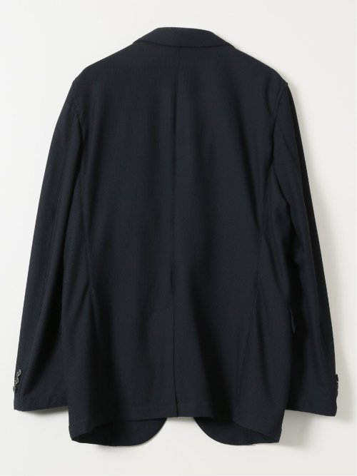 ストレッチ ウォッシャブル もちもち スリムフィット 2ボタン ジャケット