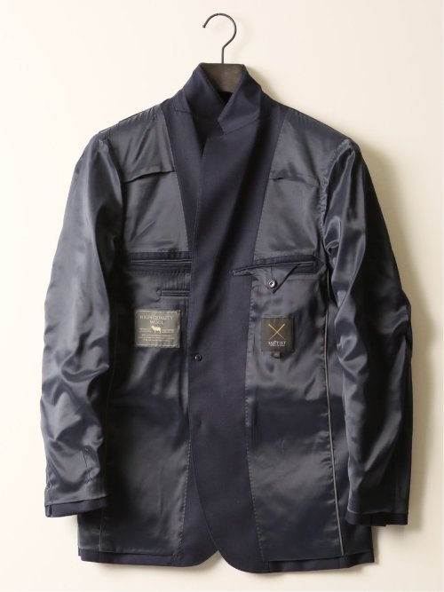 新品 (訳あり) イタリア生地 ２ボタンホップサップ ブラック ジャケット 0440534193173cl_70?$VS_1500$