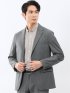 ストレッチウォッシャブル ウール混 スリムフィット 2ボタンジャケット(セットアップ可能)