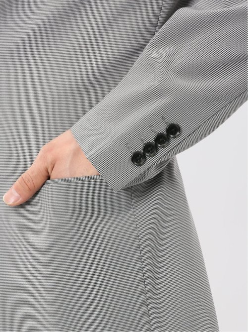 アバントドライ スリムフィット 2ボタン ジャケット 千鳥(セットアップ可能)