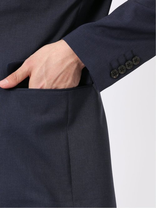 アバントドライ スリムフィット 2ボタン ジャケット 千鳥(セットアップ可能)