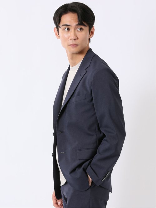 アバントドライ スリムフィット 2ボタン ジャケット 千鳥(セットアップ可能)