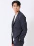 アバントドライ スリムフィット 2ボタン ジャケット 千鳥(セットアップ可能)