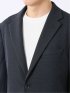 ジャケット メンズ ビジネス ストレッチ ウォッシャブル スリム 2ボタン テーラード 尾州 先染め ニット ジャージ