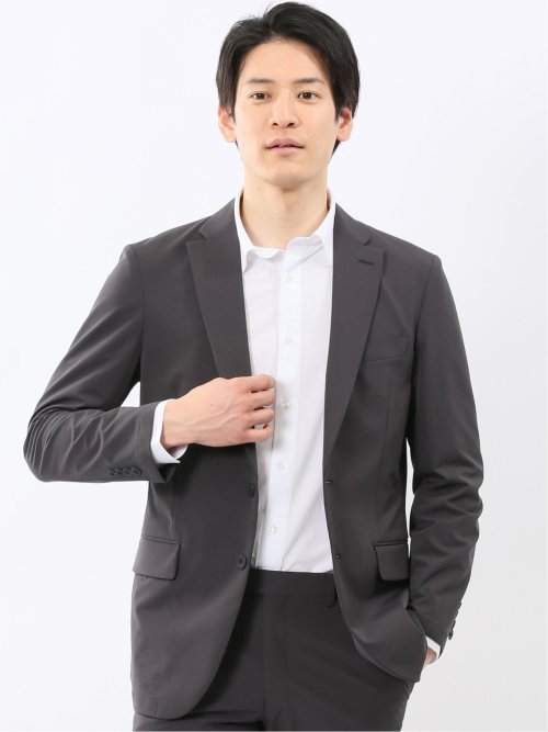 ストレッチ ドライタッチ レギュラーフィット 2ボタン ジャケット