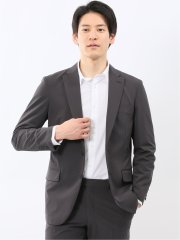 ストレッチ ドライタッチ レギュラーフィット 2ボタン ジャケット(セットアップ可能)