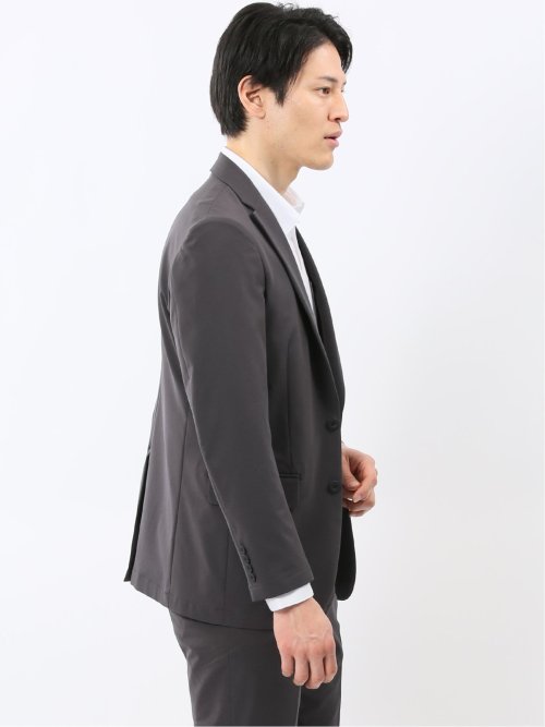 ストレッチ ドライタッチ レギュラーフィット 2ボタン ジャケット(セットアップ可能)