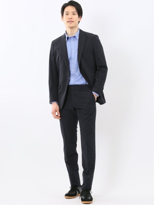 ストレッチ ドライタッチ レギュラーフィット 2ボタン ジャケット(セットアップ可能)
