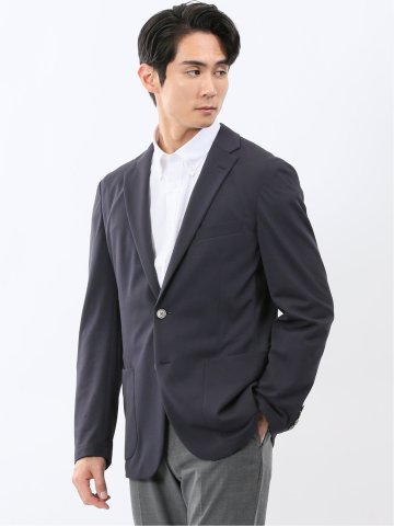 シワレス ストレッチ 吸水速乾 レギュラーフィット 2ボタン ジャケット