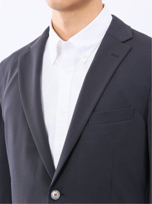 シワレス ストレッチ 吸水速乾 レギュラーフィット 2ボタン ジャケット