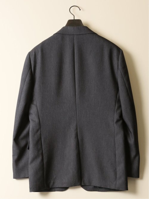 クリアエフェクト レギュラーフィット 2ボタンジャケット デニムライク(セットアップ可能)