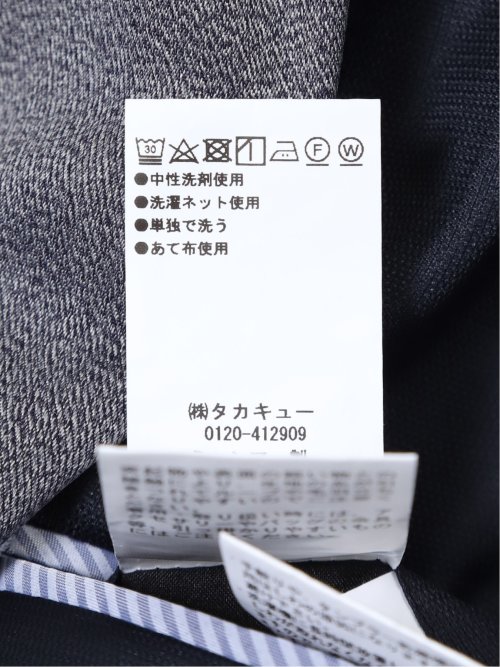 軽量メッシュ レギュラーフィット 2ボタンジャケット デニム調(セットアップ可能)