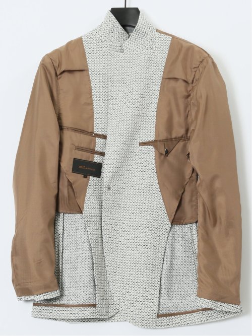 ストレッチ ライトニット 2ボタンジャケット