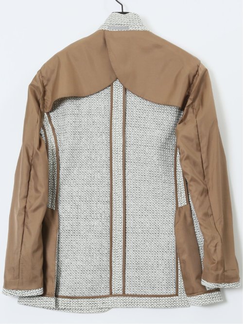 ストレッチ ライトニット 2ボタンジャケット