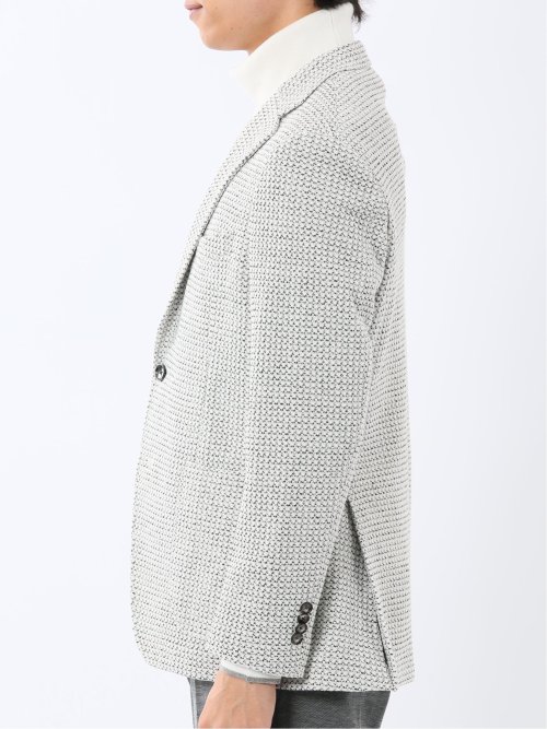 ストレッチ ライトニット 2ボタンジャケット