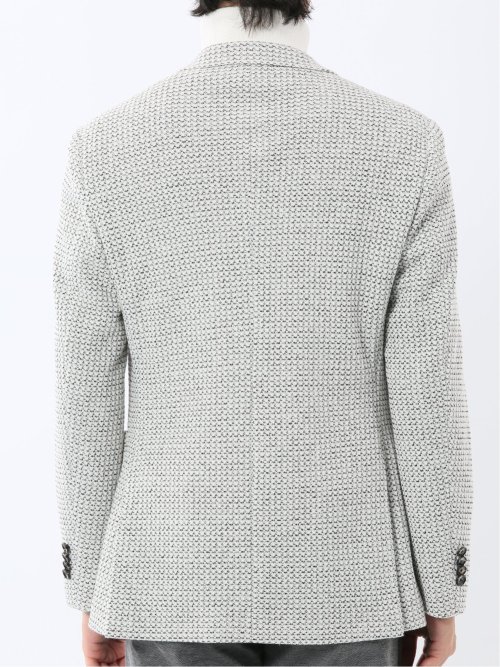 ストレッチ ライトニット 2ボタンジャケット