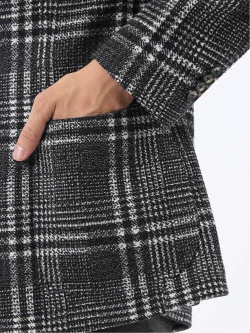 ストレッチ ライトニット 2ボタンジャケット