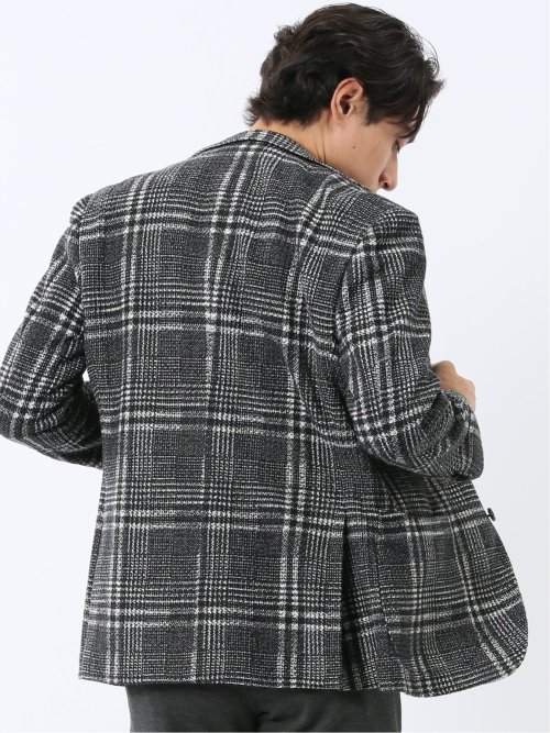 ストレッチ ライトニット 2ボタンジャケット