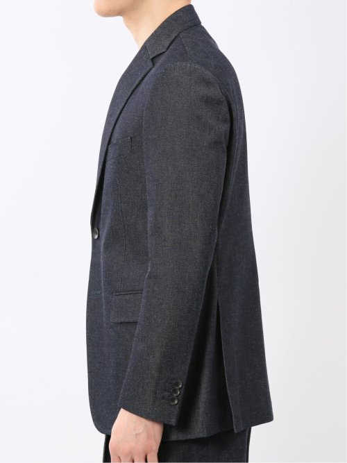 カイハラ デニム レギュラーフィット 2ボタン ジャケット(セットアップ可能)