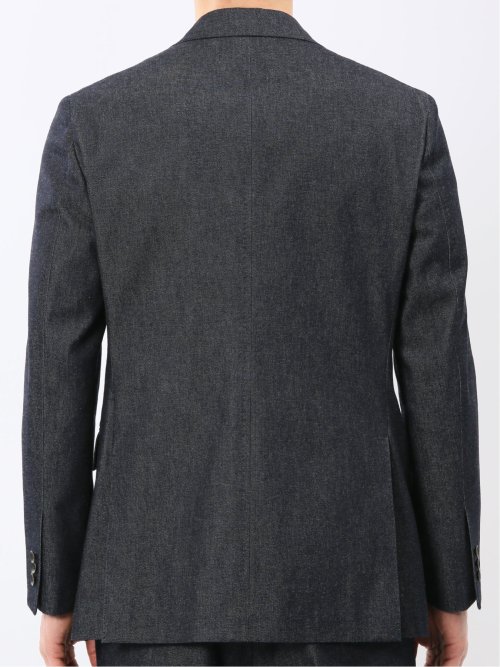 カイハラ デニム レギュラーフィット 2ボタン ジャケット(セットアップ可能)