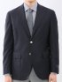 マルゾット ウール レギュラーフィット 2ボタン ブレザー 紺