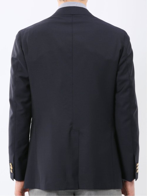 マルゾット ウール レギュラーフィット 2ボタン ブレザー 紺