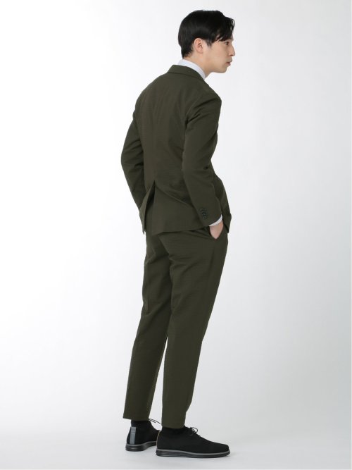 クールマックス/COOL MAX サッカー 2ボタンジャケット カーキ(セットアップ可能)