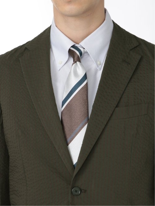 クールマックス/COOL MAX サッカー 2ボタンジャケット カーキ(セットアップ可能)