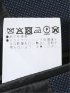 ジャケット メンズ ビジネス ウール シングル ブレザー 紺 メタルボタン ストレッチ裏地 袖裏キュプラ