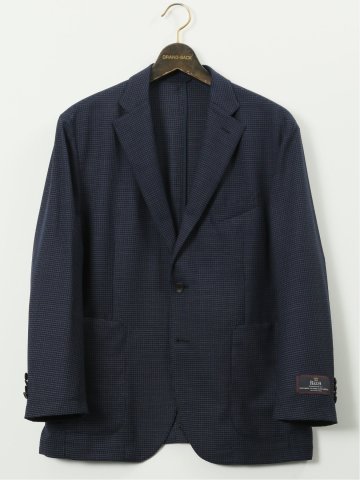 【大きいサイズ】グランバック/GRAND-BACK レダ ウール 小柄 2ボタンジャケット