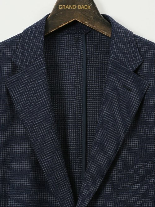 【大きいサイズ】グランバック/GRAND-BACK レダ ウール 小柄 2ボタンジャケット