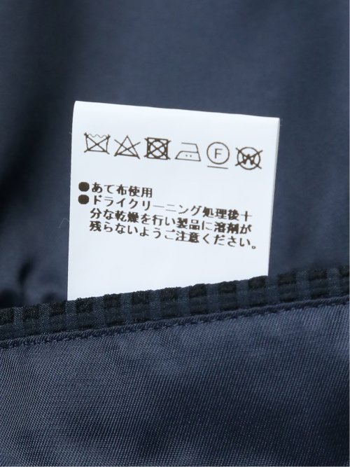 【大きいサイズ】グランバック/GRAND-BACK ドットエア 2ボタンジャケット 紺