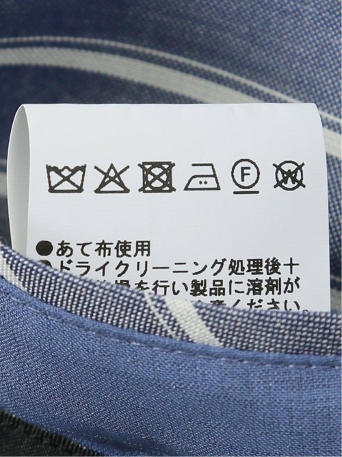 【大きいサイズ】グランバック/GRAND-BACK レダ ウール混 ストライプ柄 2ボタンジャケット