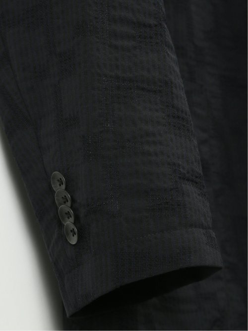 【大きいサイズ】グランバック/GRAND-BACK マルゾット ウール混 小柄 2ボタンジャケット