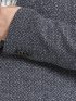 【大きいサイズ】アレキサンダージュリアン/ALEXANDER JULIAN フォルテックス/FORTEX 綿麻ジャージ小紋 2釦シングルジャケット