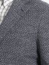 【大きいサイズ】アレキサンダージュリアン/ALEXANDER JULIAN フォルテックス/FORTEX 綿麻ジャージ小紋 2釦シングルジャケット