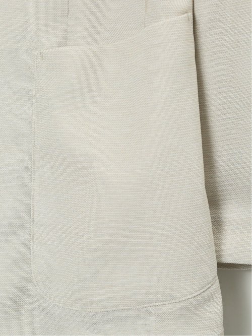 【大きいサイズ】グランバック/GRAND-BACK ストレッチウォッシャブル からみ織り 2ボタンジャケット